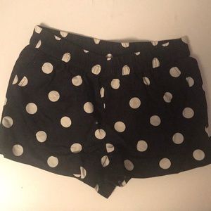 Jcrew polka dot shorts